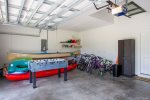 Bikes and Foosball table, Kayaks for tenant to use